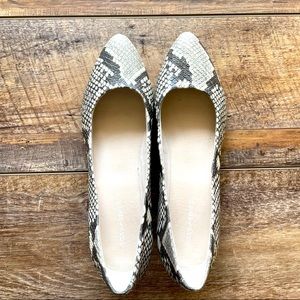 Easy Spirit Abelle Wedges Snakeskin Size 7M NWOT